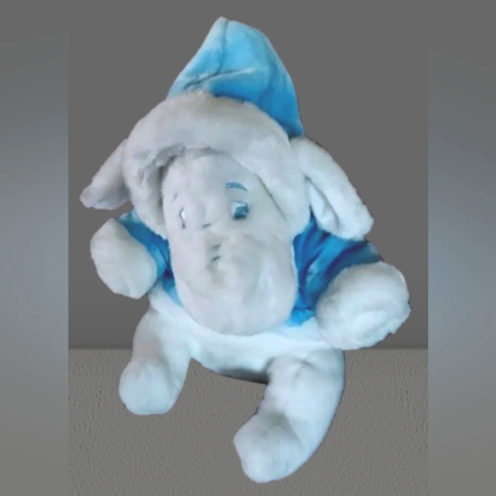Disney Eeyore White Winter Plush from Winnie The Pooh and Friends